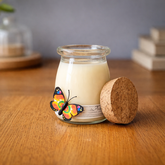 Sandalwood & Black Pepper No 1 "Hand Crafted" Natural rapeseed & coconut wax candle