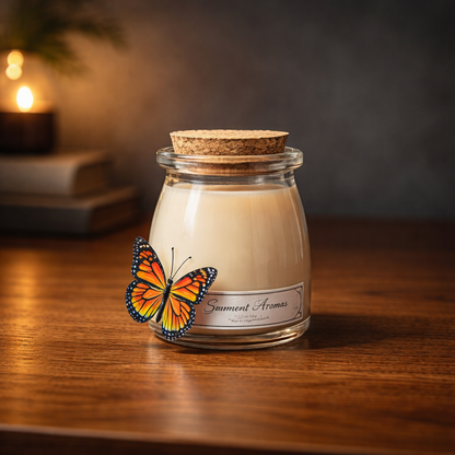 Peach Couture No4 "Hand Crafted" Natural rapeseed & coconut wax candle